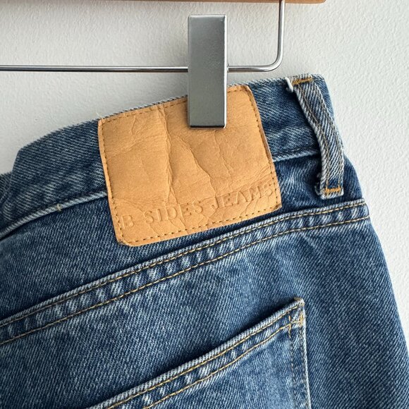 B Sides Relaxed Cuffed Lasso Jeans, Vista Blue, 30 - Picture 4 of 5